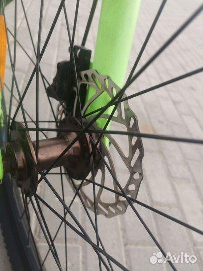 Велосипед алюминиевый