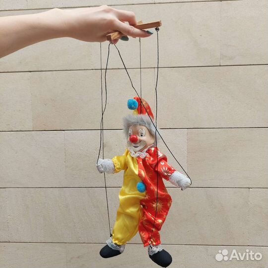 Кукла клоун СССР