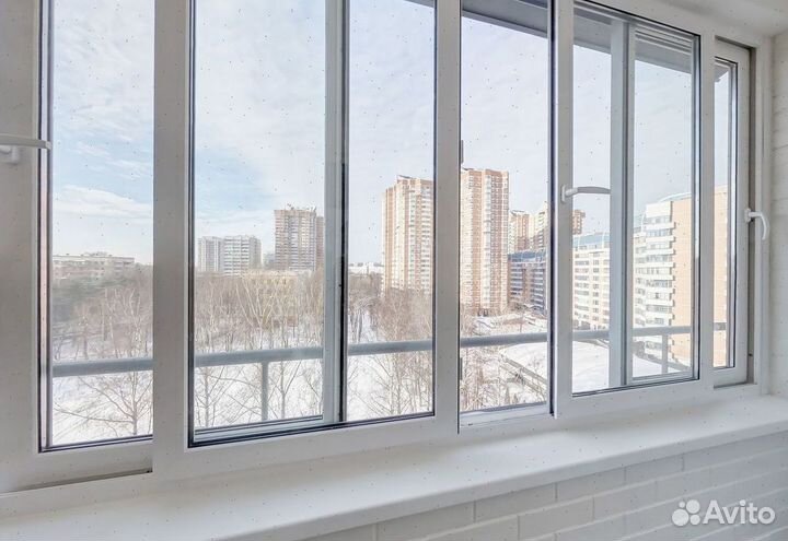 Балкон пластик под ключ