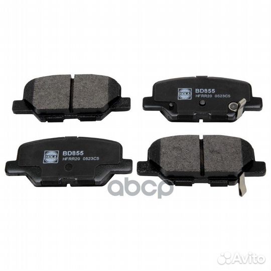 Колодки тормозные BD855 hola