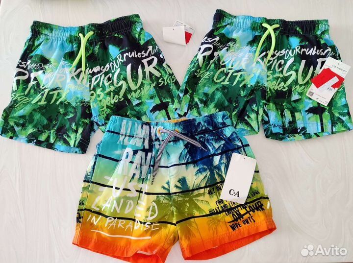 Шорты для плавания р. 110-116
