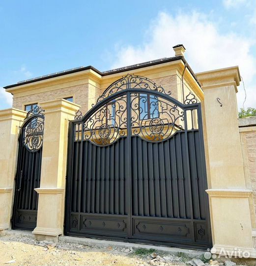 Кованные ворота