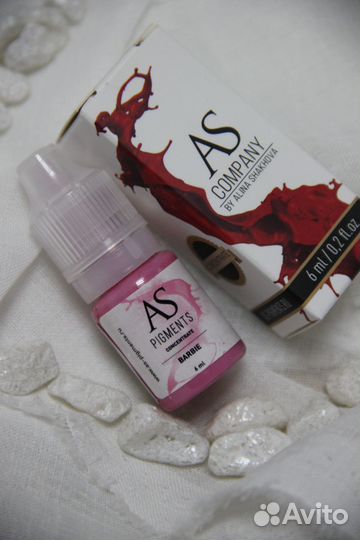 Пигмент для татуажа губ Barbie AS