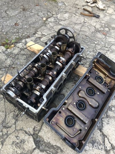 Головка блока цилиндров (гбц) Toyota 5A-FE