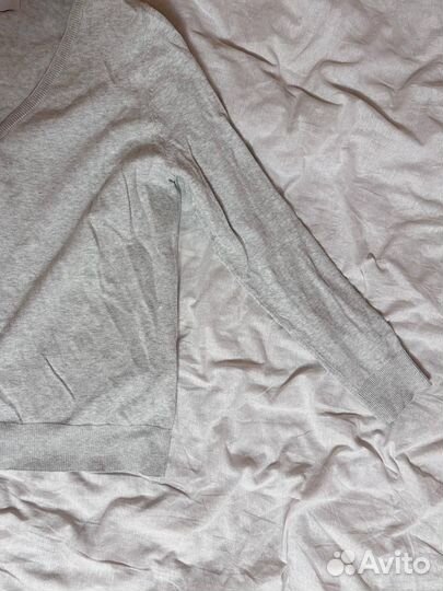 Серый кардиган