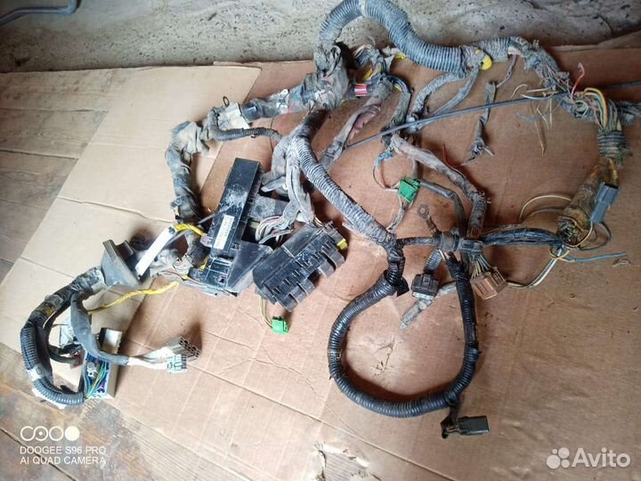 Комплект проводки двс и салона + мозг WRX GDA