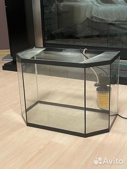 Аквариум 65 литров + воздушный фильтр