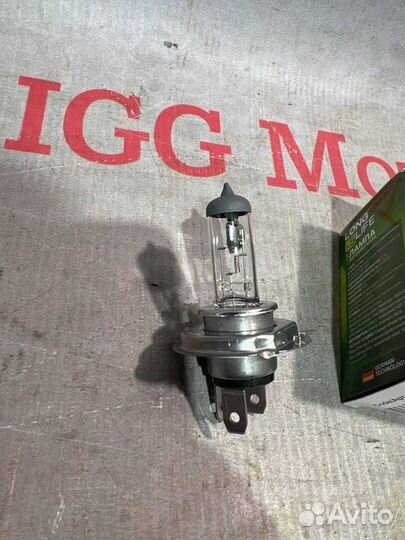 Лампа накаливания 12V H4 60/55W 1000H