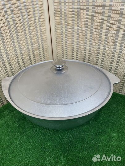 Казан алюминевый 9 л с душкой