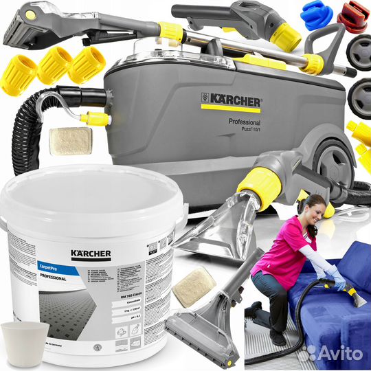 Моющий пылесос Karcher puzzi 10/1