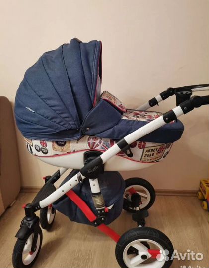Коляска адамекс барлетта 3 в 1 серия лондон
