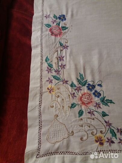 Старинная салфетка на комод 1,3*0,7м, доставка