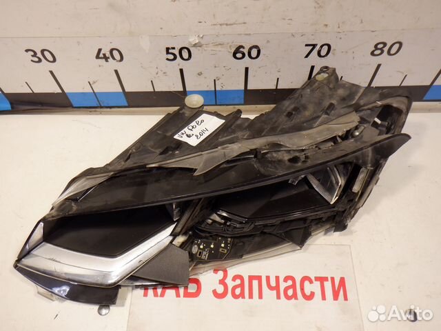 Фара левая Volkswagen Polo Sedan Rus 2019 года
