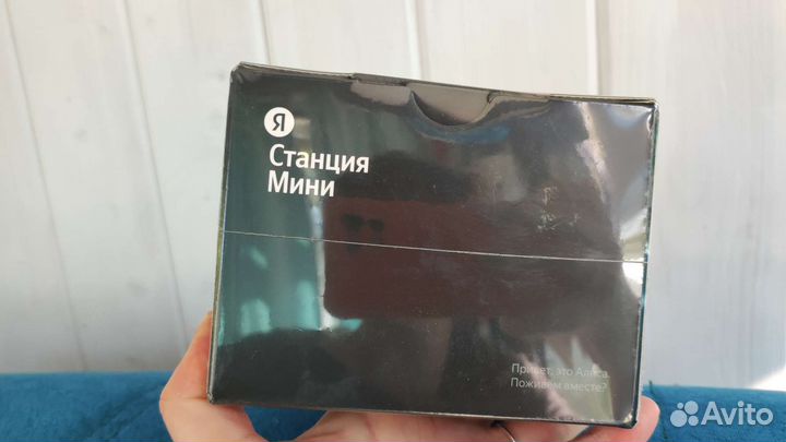 Яндекс станция мини с часами, Алиса, новая