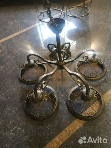Люстра кованная, новая