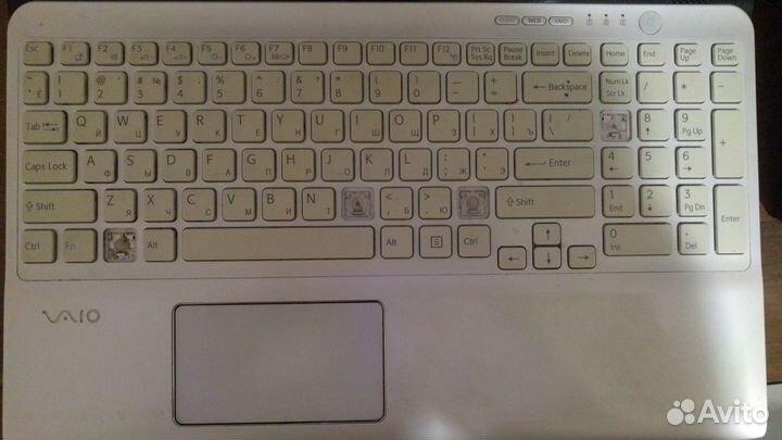Ноутбук Sony vaio sve151e11v (требует ремонта)