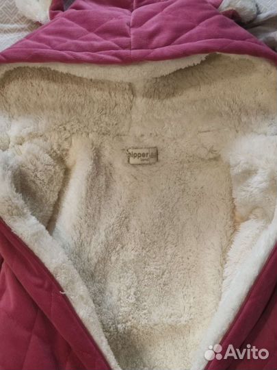 Комбинезон + тёплые пинетки и шапочка в подарок