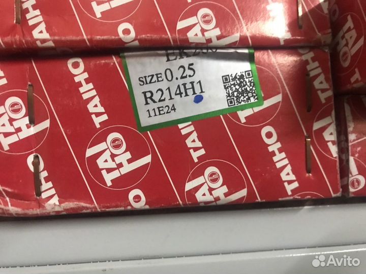Вкладыши шатунные R214H1 0.25 EK100 EK200 Taiho HI