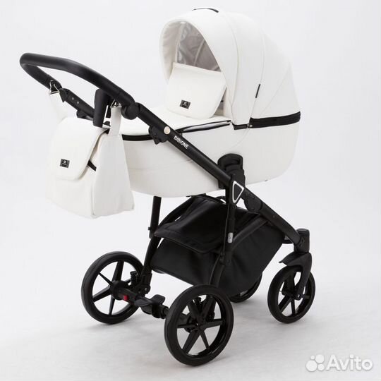 Коляска модульная 2 в 1 Adamex Bibione Deluxe