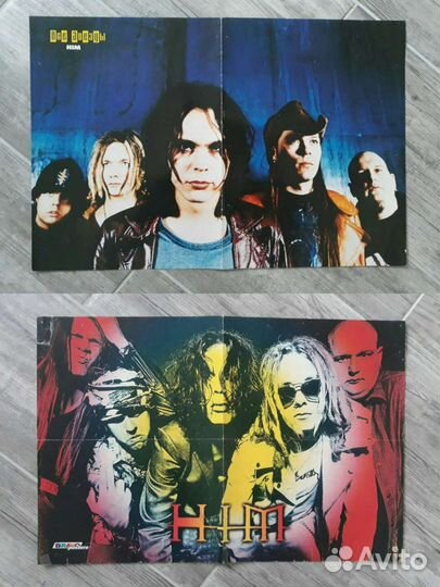 Постеры из журналов Rock Oracle /Rockcore /вз и др