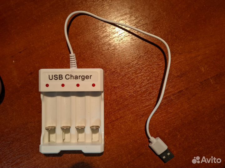 Геймпад Xbox One + батарейки и зарядка