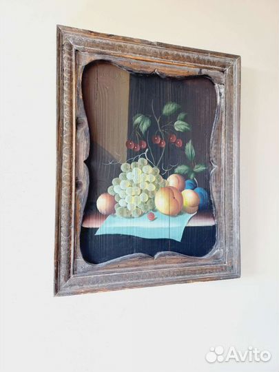 Картина на старинных досках