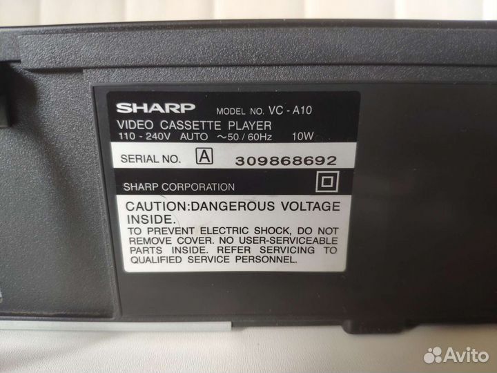 Видеоплеер sharp VC-A10