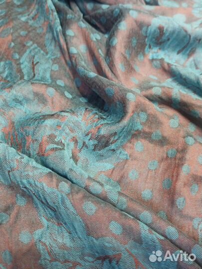 Палантин хлопок/шелк valentino италия