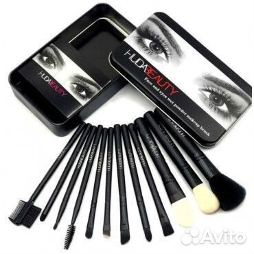 Набор кистей для макияжа Huda beauty 12шт
