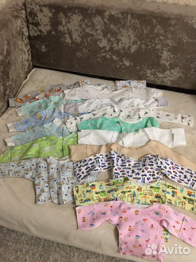 Детские вещи на мальчика 0-3