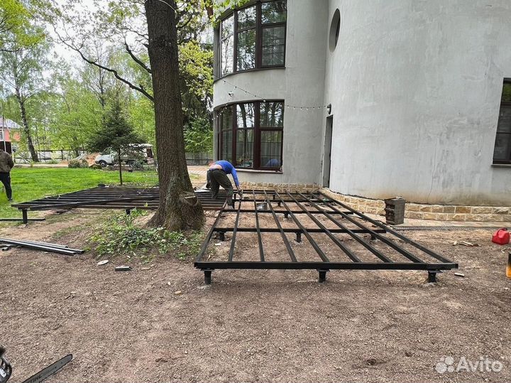 Замена фундамента