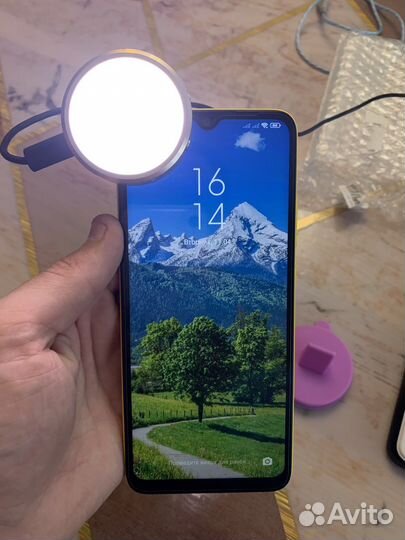 Диодное кольцо для телефона