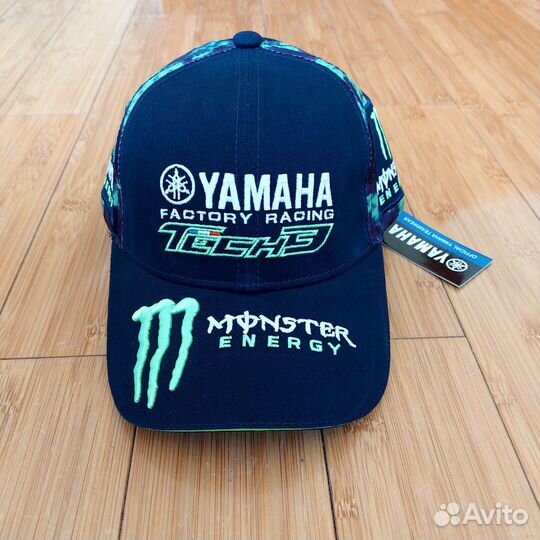 Кепка бейсболка Monster Energy синяя