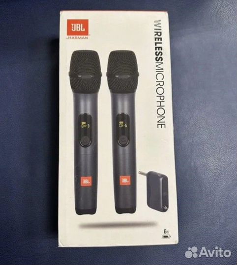 Беспроводные микрофоны JBL Wireless Microphone Set