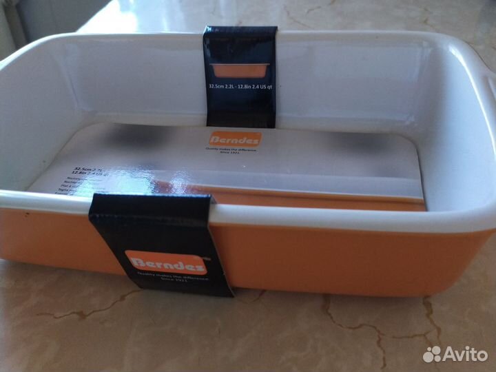 Новая форма для запекания керамическая 32см