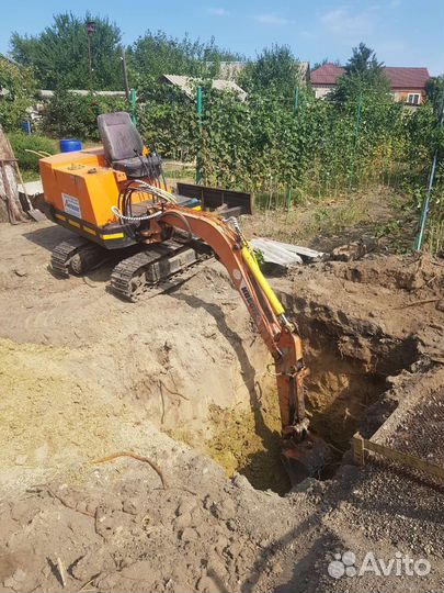 Услуги мини экскаватора