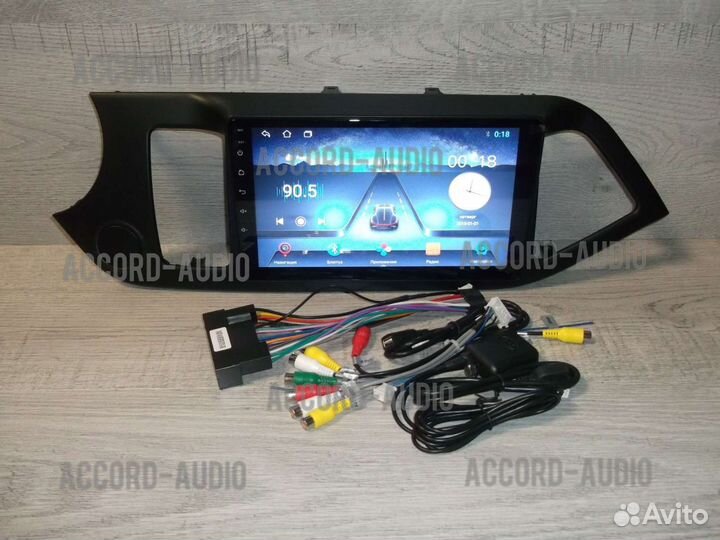 Магнитола 2DIN Kia Picanto 2 Android GPS WiFi