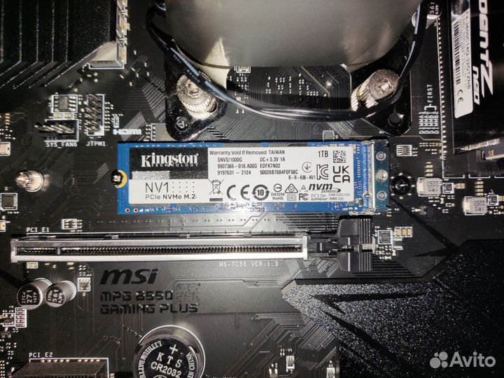 SSD накопитель Kingston NV1 snvs/1000G 1тб