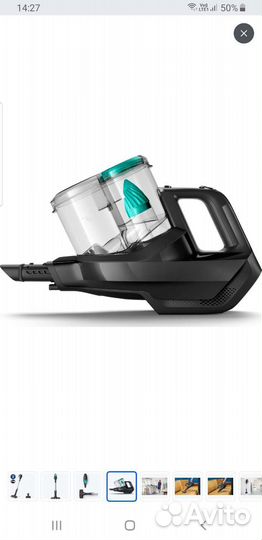 Вертикальный пылесос philips