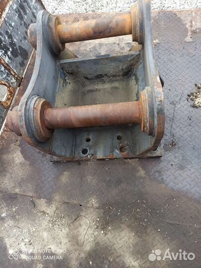 Переходная плита на экскаватор