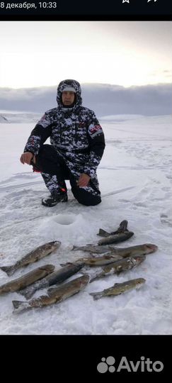 Зимняя рыбалка на кольском п-ве