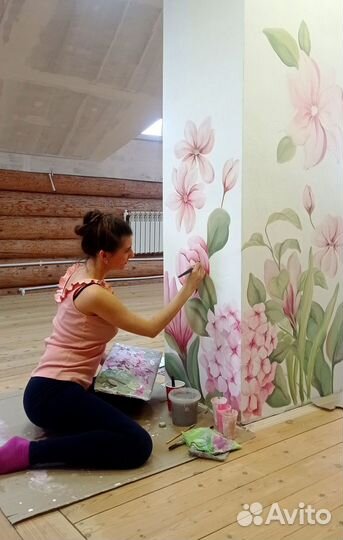 Художественная роспись стен