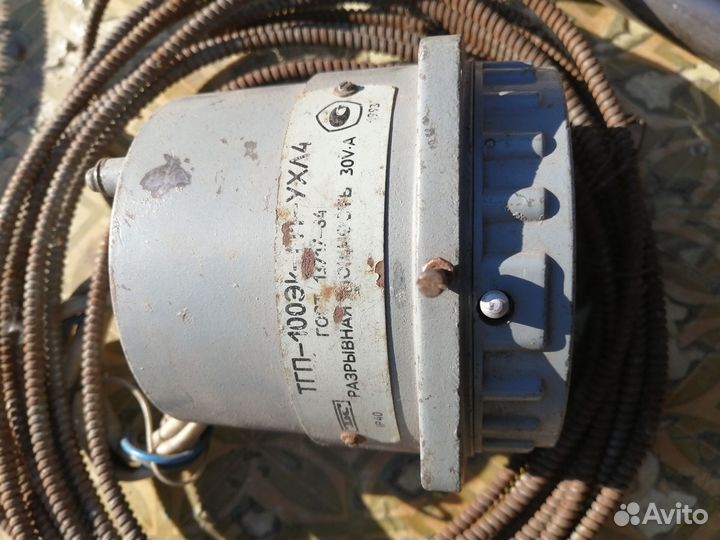 Термометр газовый тгп-100эк-М1-ухл4