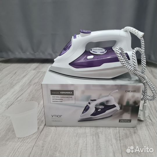 Утюг dexp новый