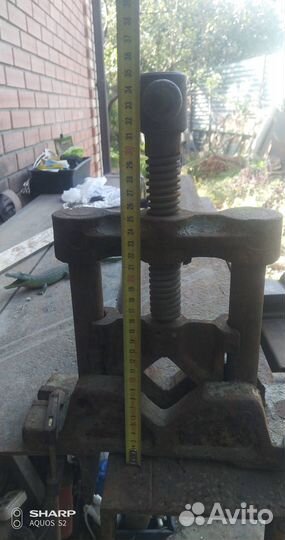 Тиски трубные + струбцины ваймы