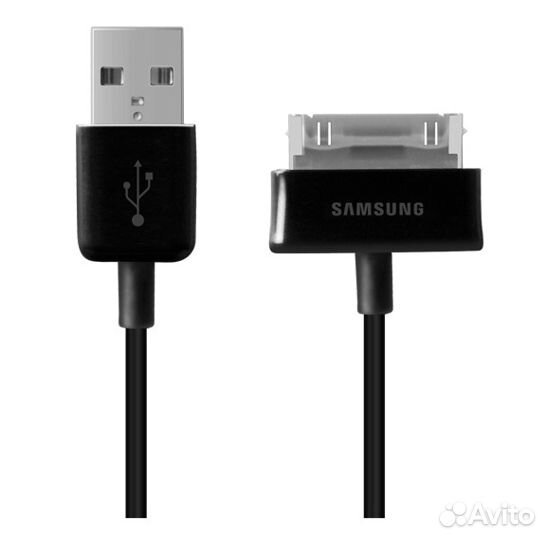 USB кабель для samsung Galaxy Tab (черный/коробка)