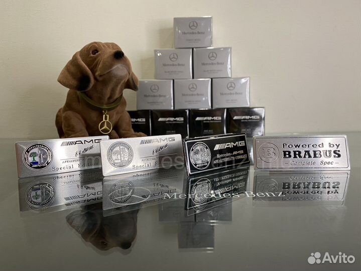 Шильдик салона AMG Brabus Mercedes Benz