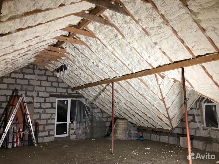 Утепление пенополиуретаном