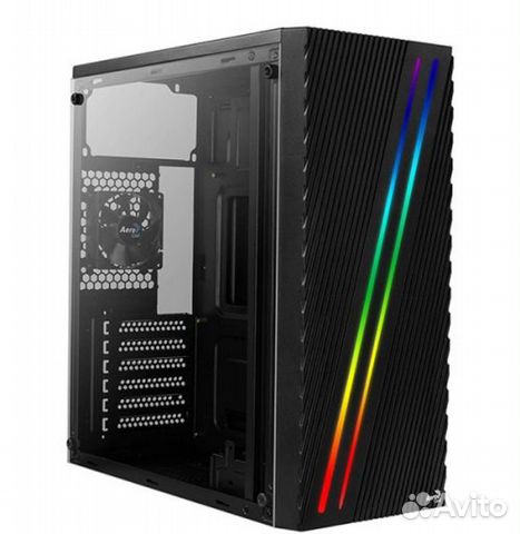 Корпус компьютерный AeroCool Streak-A-BK-v1 Black купить в Москве ...