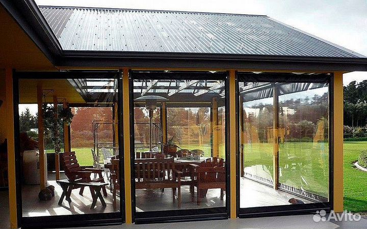 Окна из гибкого стекла